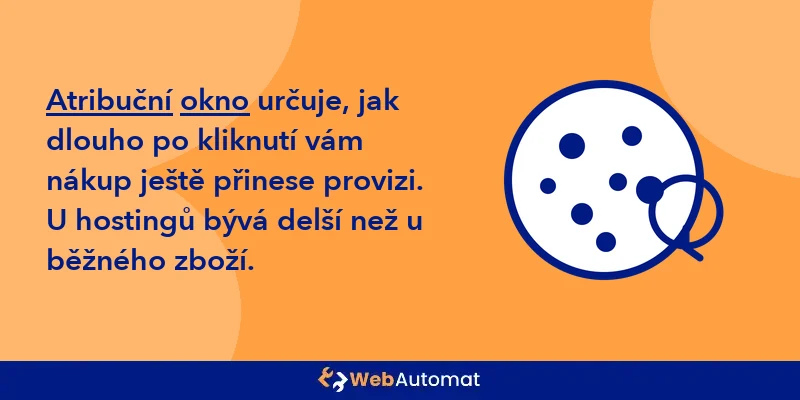 Cookie a atribuční okno v affiliate marketingu (ilustrativní obrázek)